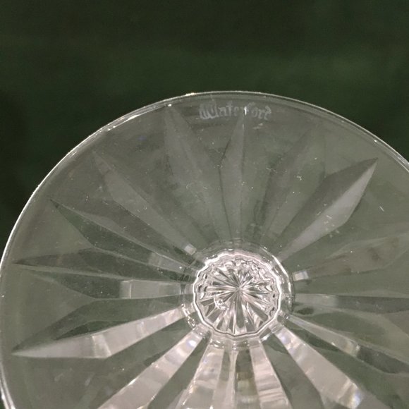 Waterford Crystal Lismore Balloon Hock Wine Glass 7 1/2 x 3 D" Signed Vintage - Picture 5 of 5